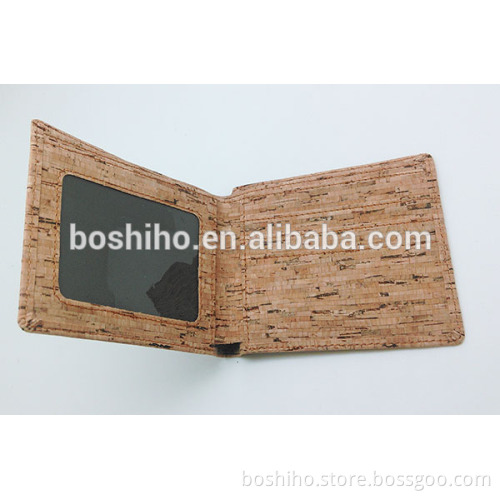 BOSHIHO Teen Wallet Vegan Cork Wallet